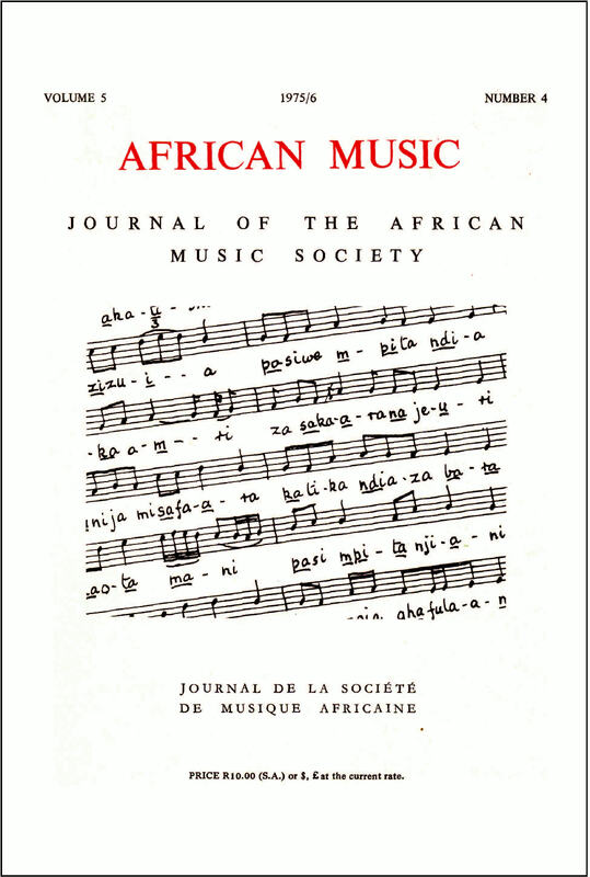 Musical bows in south-western Angola, 1965