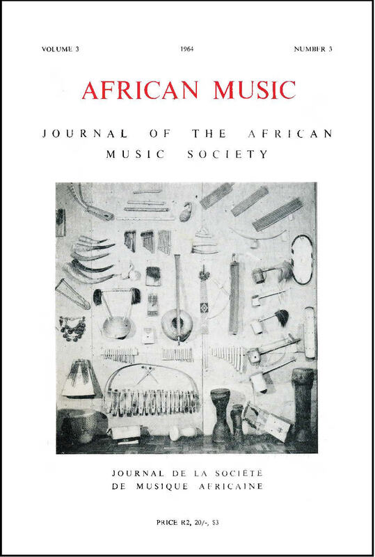 African Music, Vol. 3, No. 3 (1964)