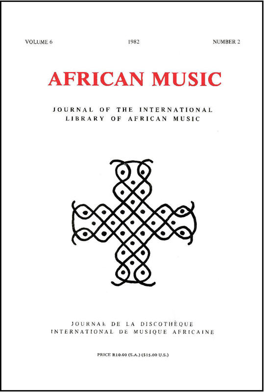African Music, Vol. 6, No. 2 (1982)