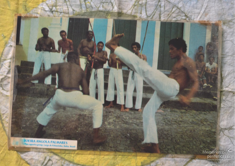 Roda de capoeira angola de Palmares da Bahia in Pelourinho