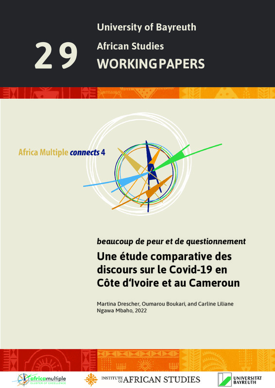 Une étude comparative des discours sur le Covid-19 en Côte d'Ivoire et au Cameroun beaucoup de peur et de questionnement