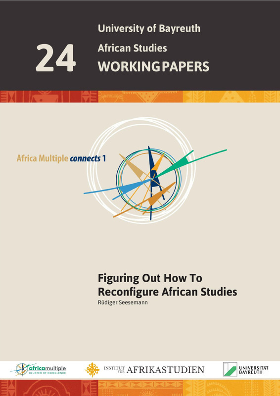 Figuring out how to Reconfigure African Studies