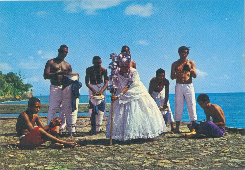 Fotografia com representação de Oxalá